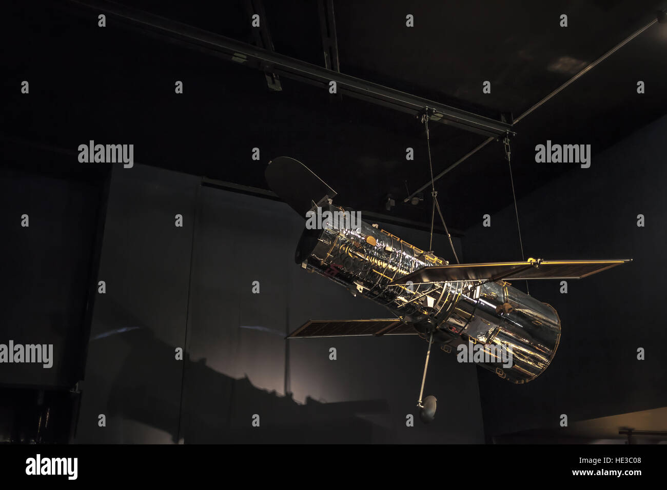 Londra REGNO UNITO, telescopio Hubble esposto sul Museo della Scienza di Londra Foto Stock Londra REGNO UNITO, telescopio Hubble esposto sul Museo della Scienza di Londra Foto Stock