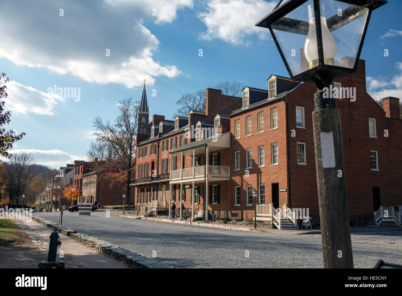 Harpers Ferry, WV - John Brown Museum di harpers Ferry National Historical Park. Foto Stock