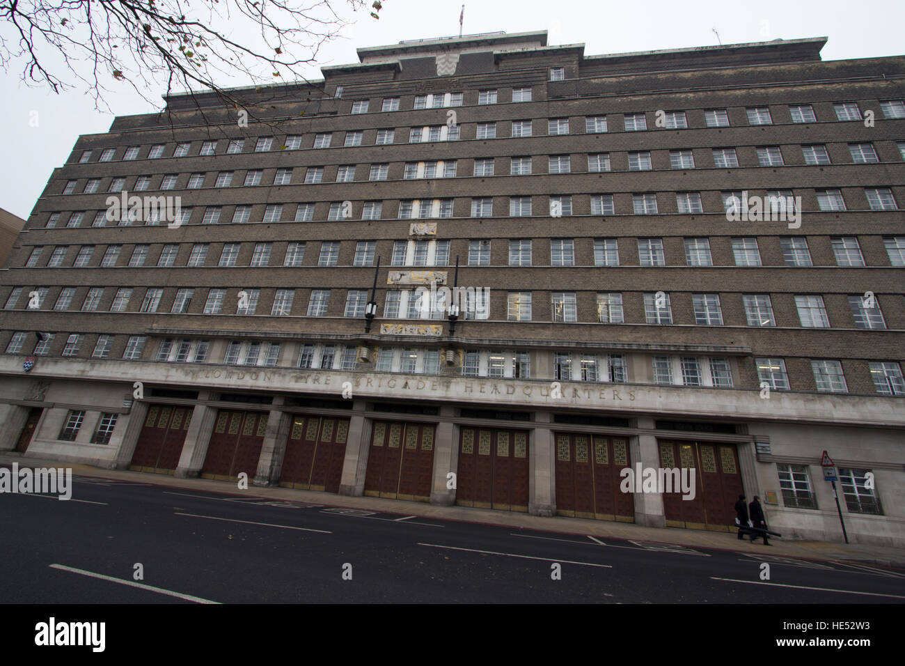 London fire brigade headquarters, Albert Embankment, London, Regno Unito Foto Stock