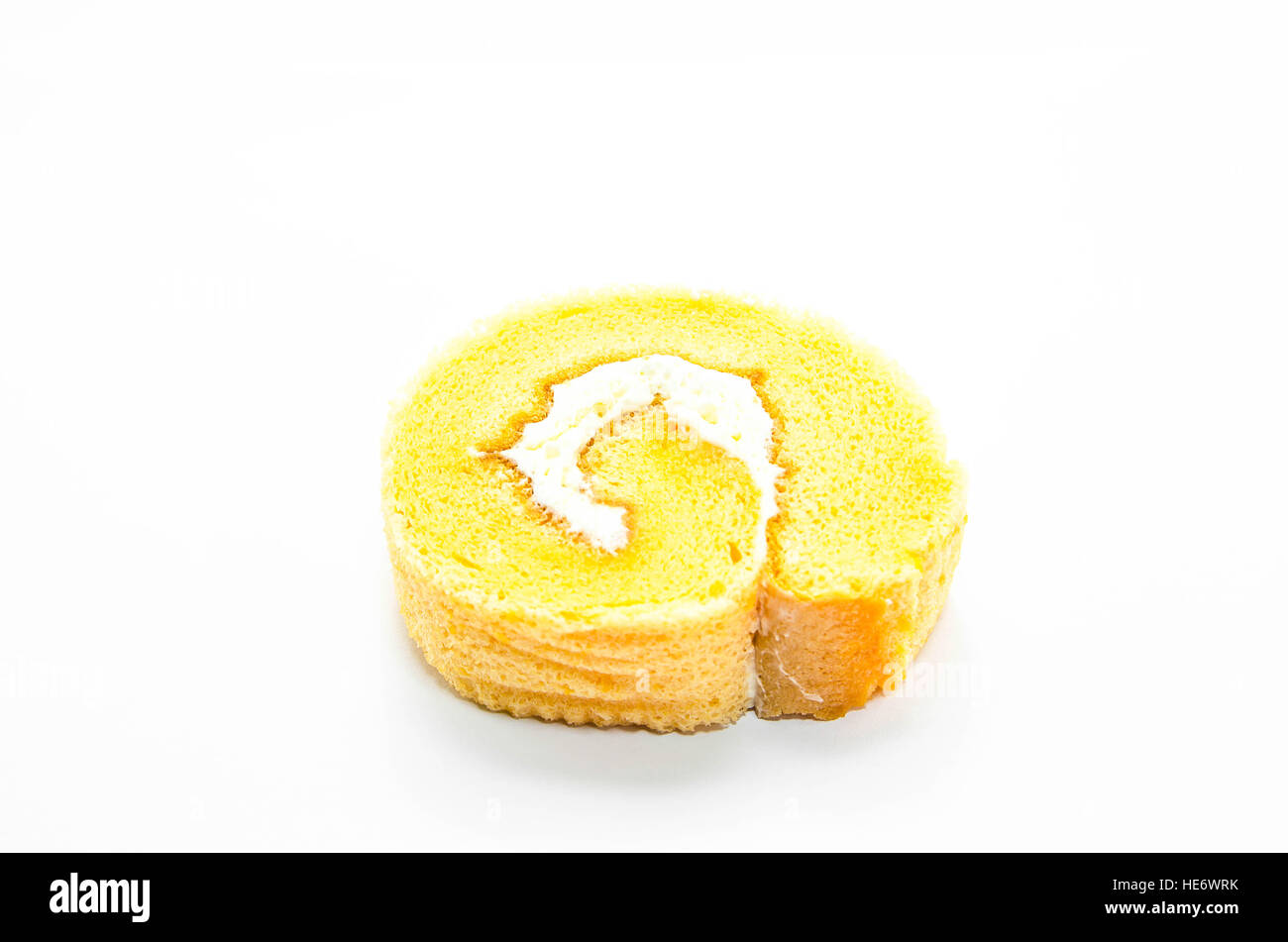 Torta arancione Roll Foto Stock