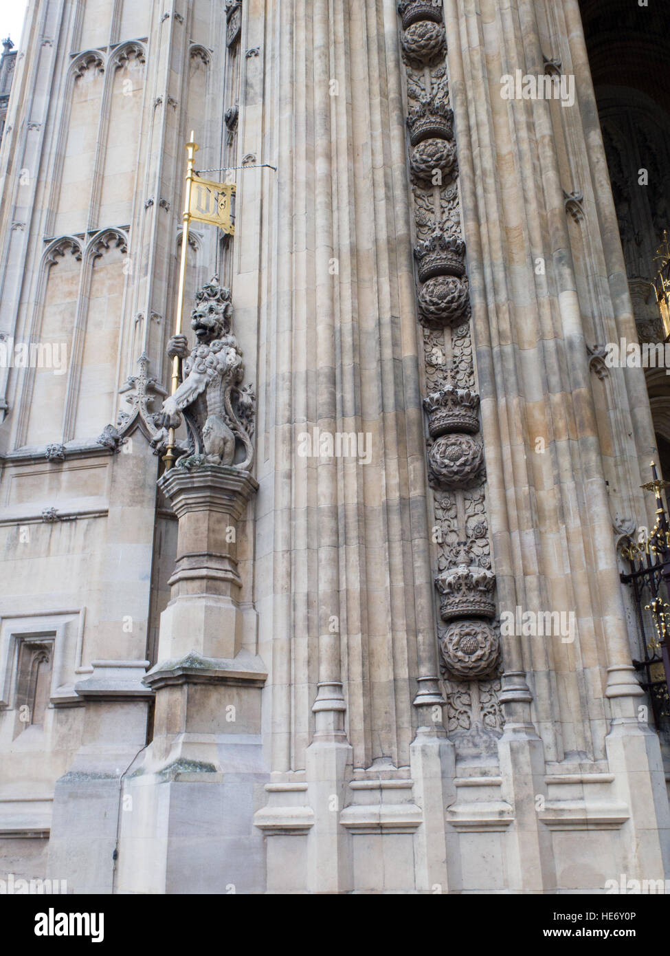 Il Palazzo di Westminster House of Commons House of Lords, Foto Stock