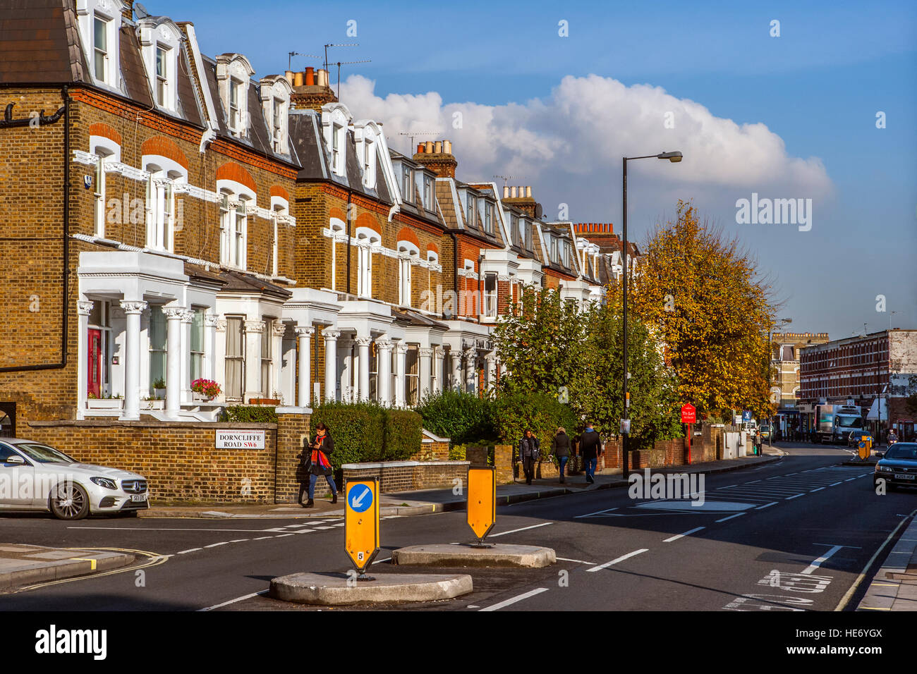 Fulham Road, Fulham, Londra Foto Stock