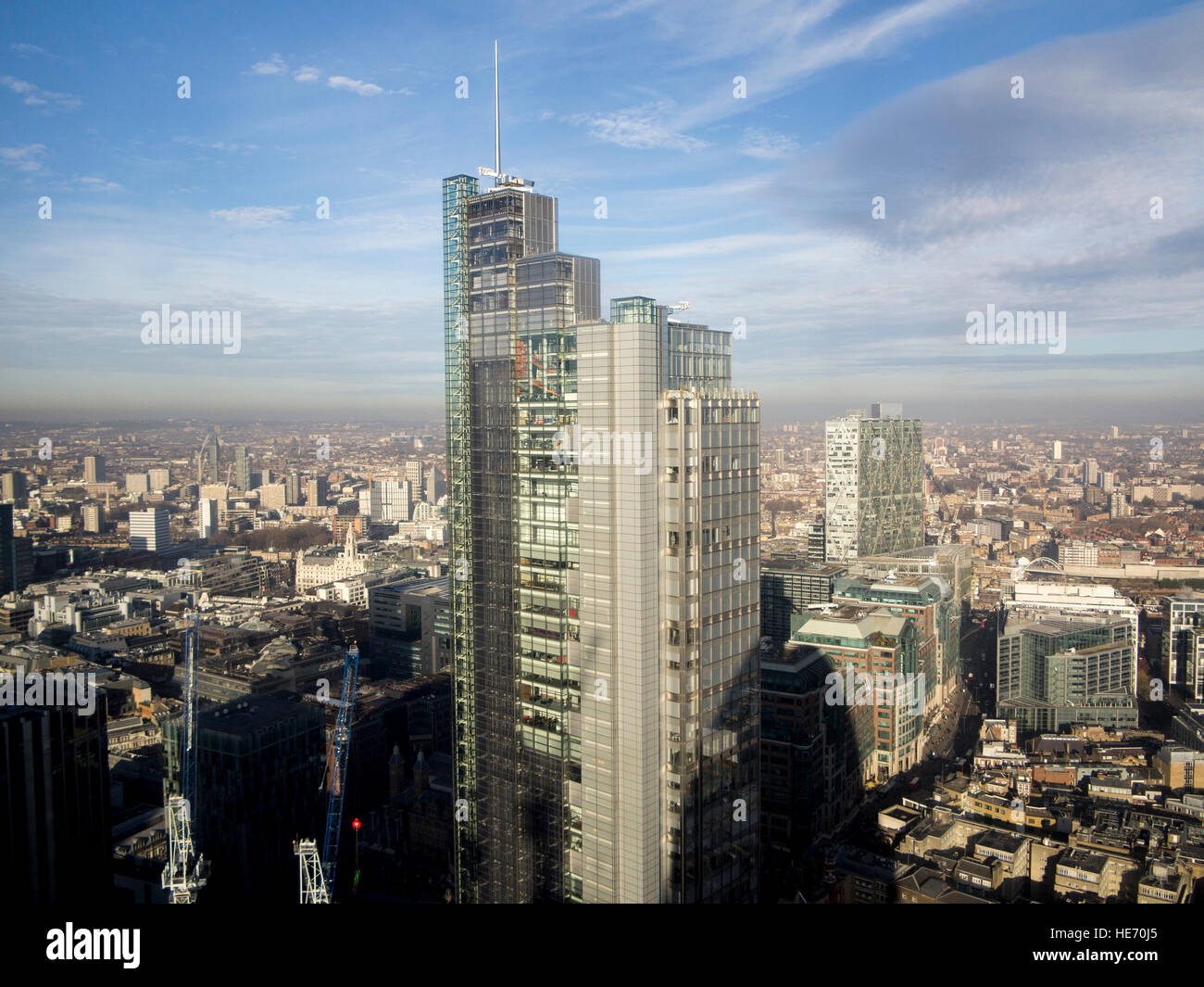 Salesforce Torre (Heron Tower, 110 Bishopsgate) London EC2 a Londra Foto Stock Salesforce Torre (Heron Tower, 110 Bishopsgate) London EC2 a Londra Foto Stock