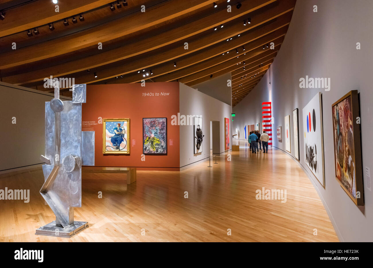 Crystal Bridges Museum of American Art, Bentonville, Arkansas, STATI UNITI D'AMERICA Foto Stock