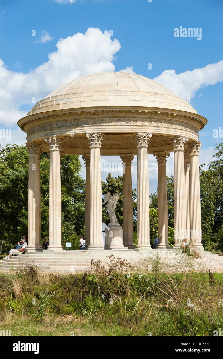Il Tempio de l'Amour / tempio dell amore al Chateau de Versailles, Francia. Foto Stock