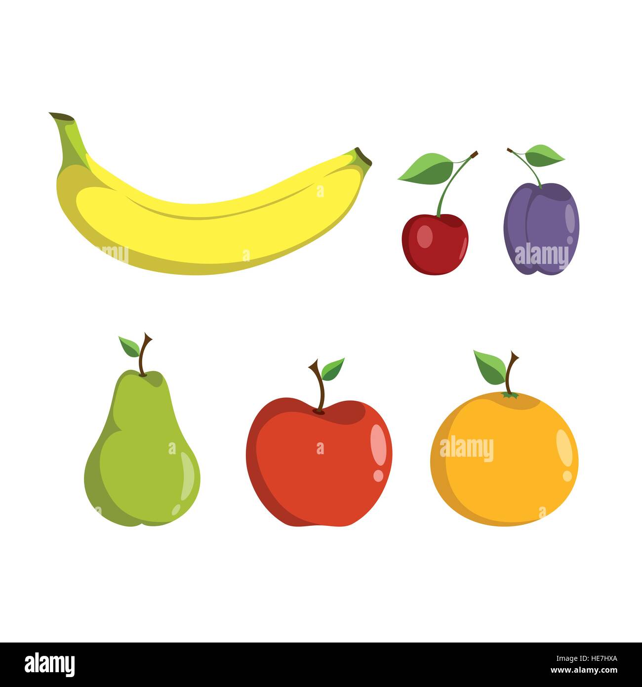 Frutta fresca Illustrazione Vettoriale