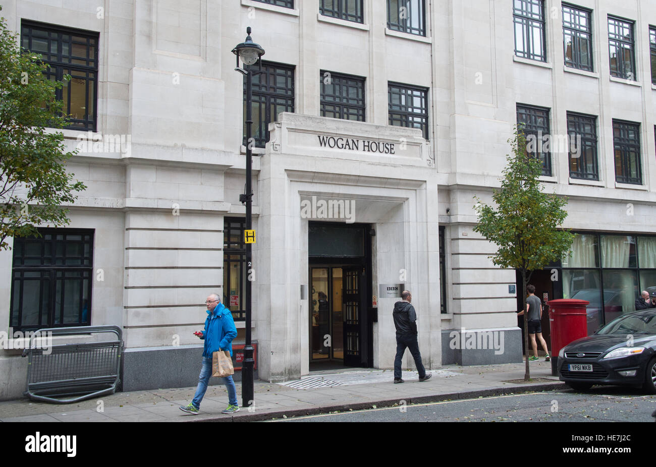 BBC Radio 2 edificio rinominato Wogan House offre: atmosfera, Wogan House  dove: Londra, Regno Unito quando: 17 Nov 2016 Foto stock - Alamy