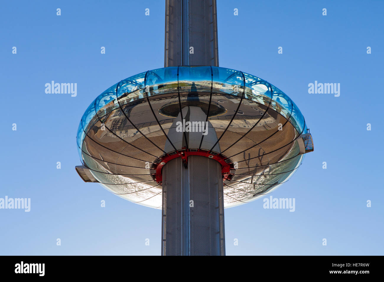 British Airways i360 torre di osservazione, Brighton East Sussex, England, Regno Unito Foto Stock