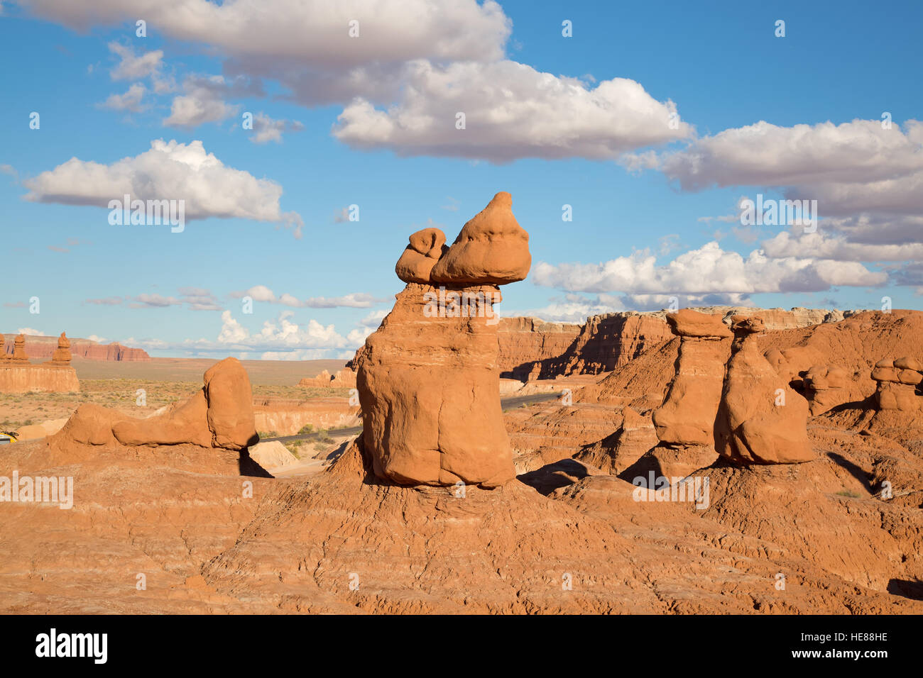 Goblin stato parco nei pressi di Hanksville, Utah, Stati Uniti d'America Foto Stock