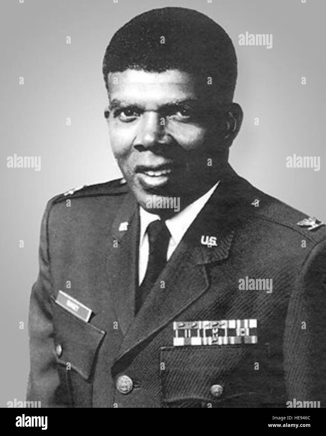 Col. Joseph C. Ramsey è stato il primo e unico afro-americano di comandante della riserva d'aria personale centro quando esso era stato localizzato in precedenza presso l'ex Lowry Air Force Base, Colo. ha servito come il XXI ARPC comandante dal 16 maggio 1987 fino al mese di agosto 23, 1991. Foto Stock