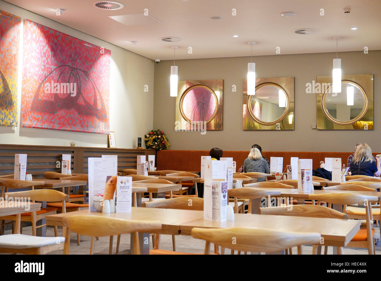 Ristorante Northcote nella cattedrale di Blackburn Foto Stock