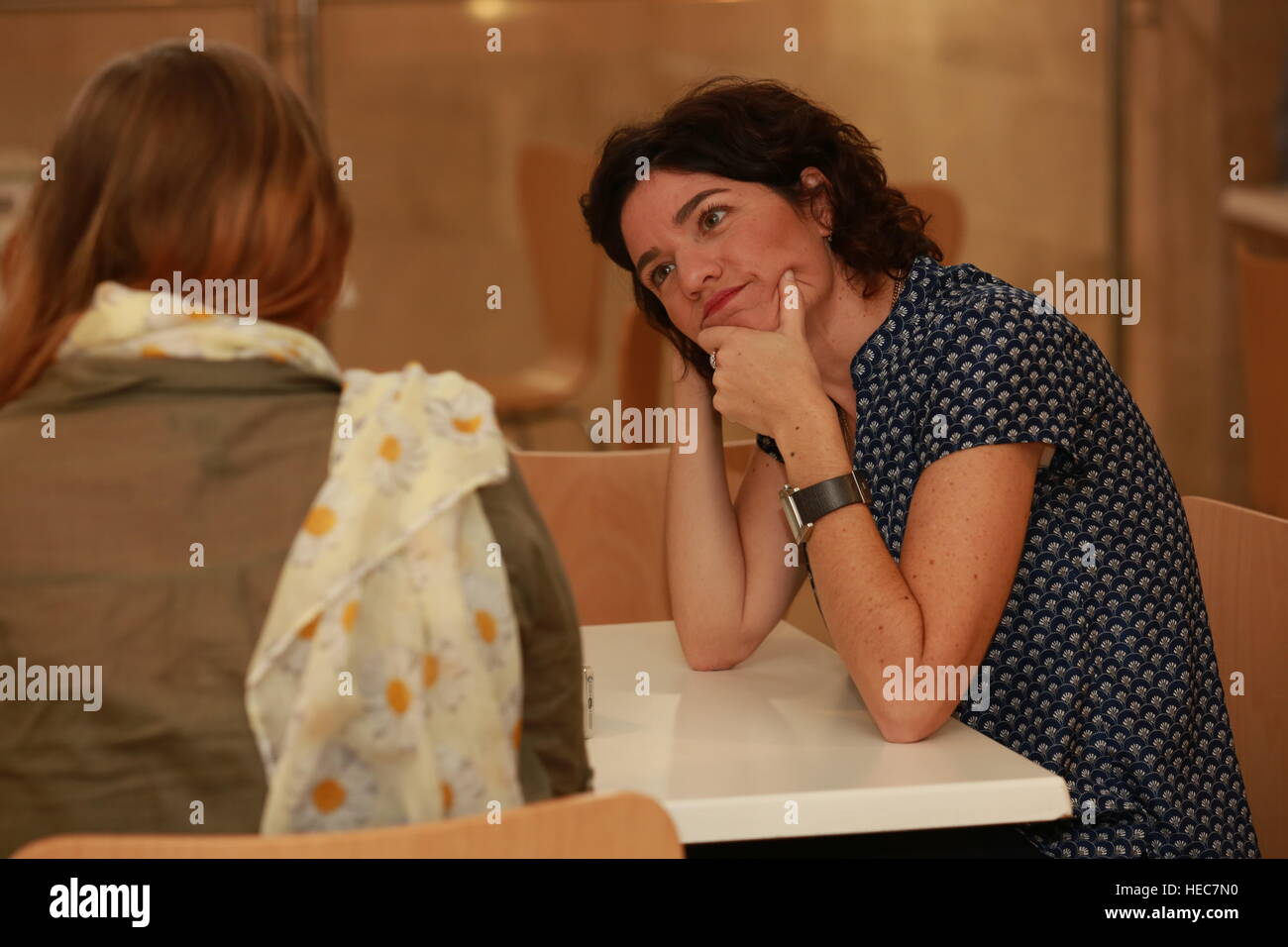 Tamar 'Tami' Zandberg (nato il 29 aprile 1976) è un uomo politico israeliano che attualmente serve come un membro della Knesset per Meretz. Ella era in precedenza un m Foto Stock