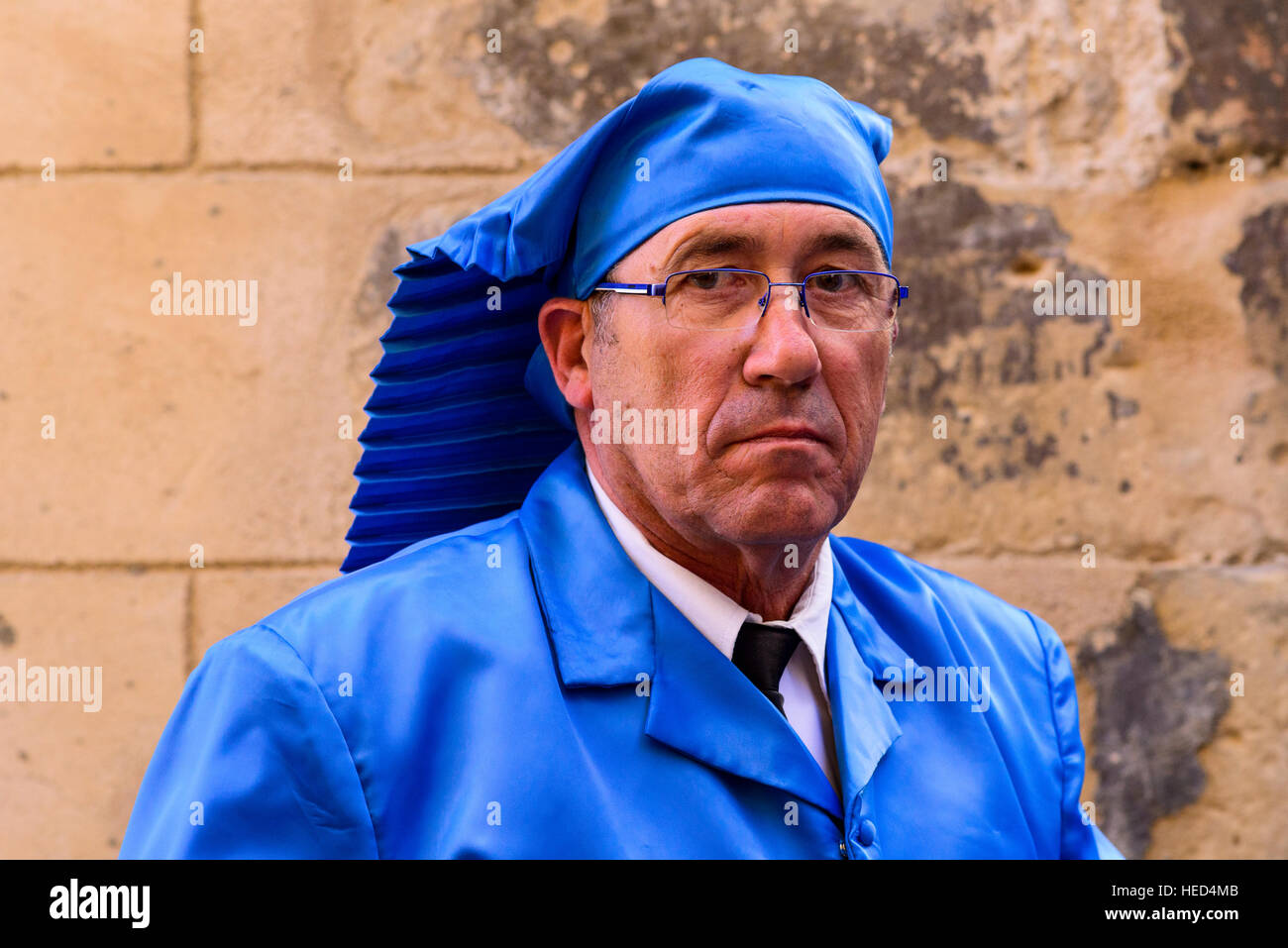 Settimana Santa ad Alcaniz Foto Stock