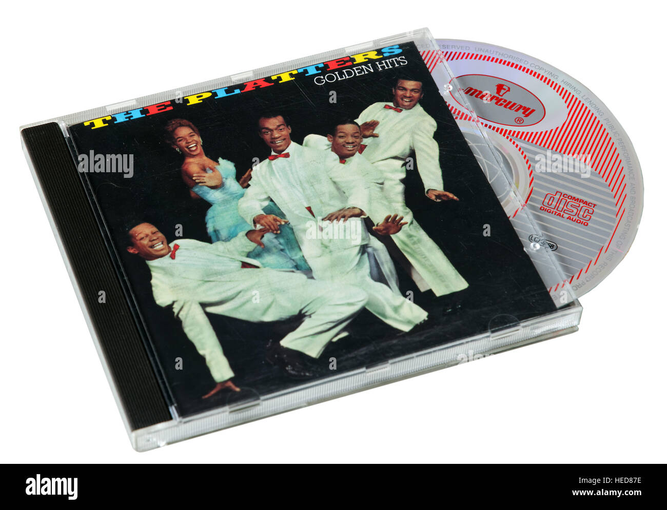 The Platters Greatest Hits CD Foto Stock