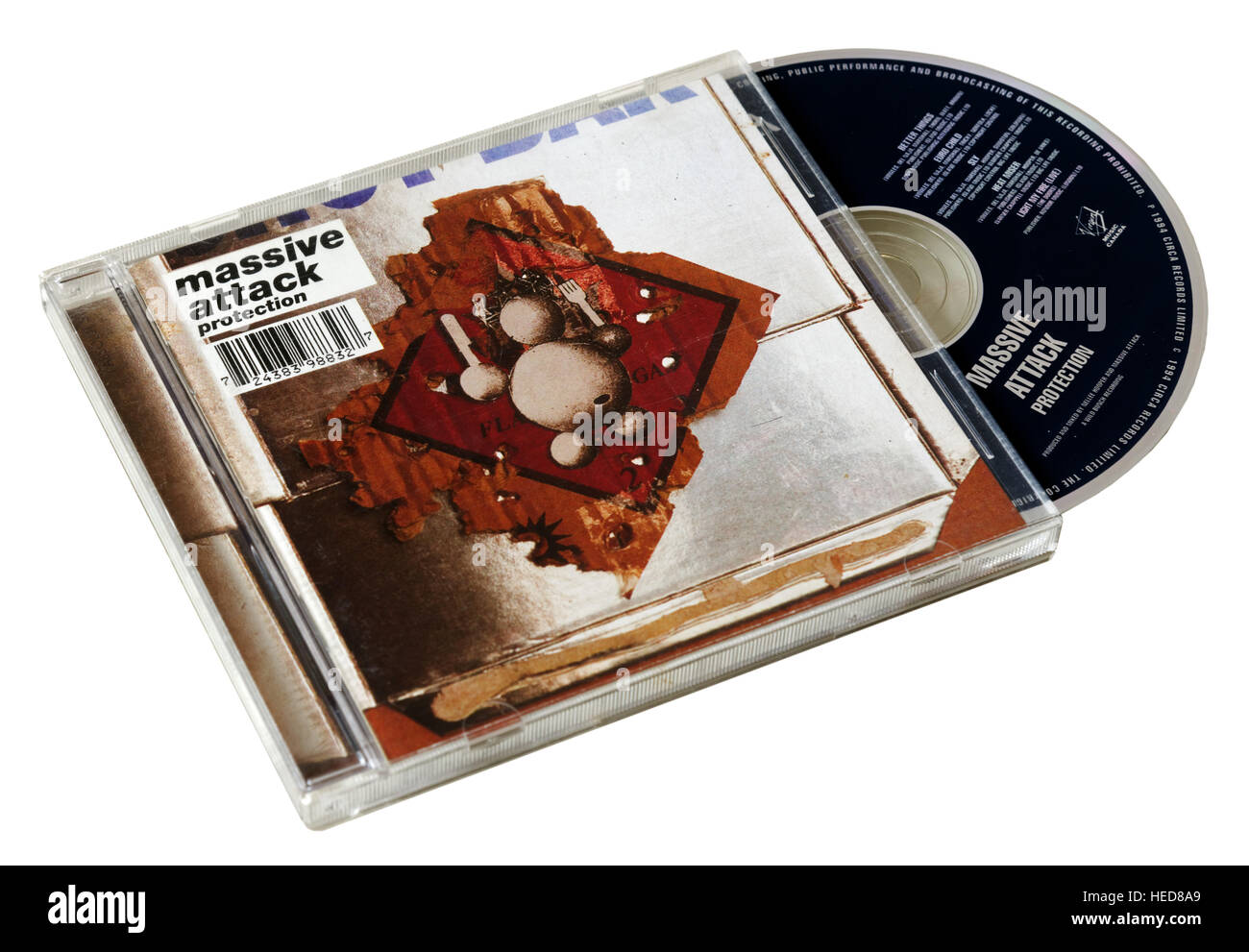 Massive Attack CD di protezione Foto Stock