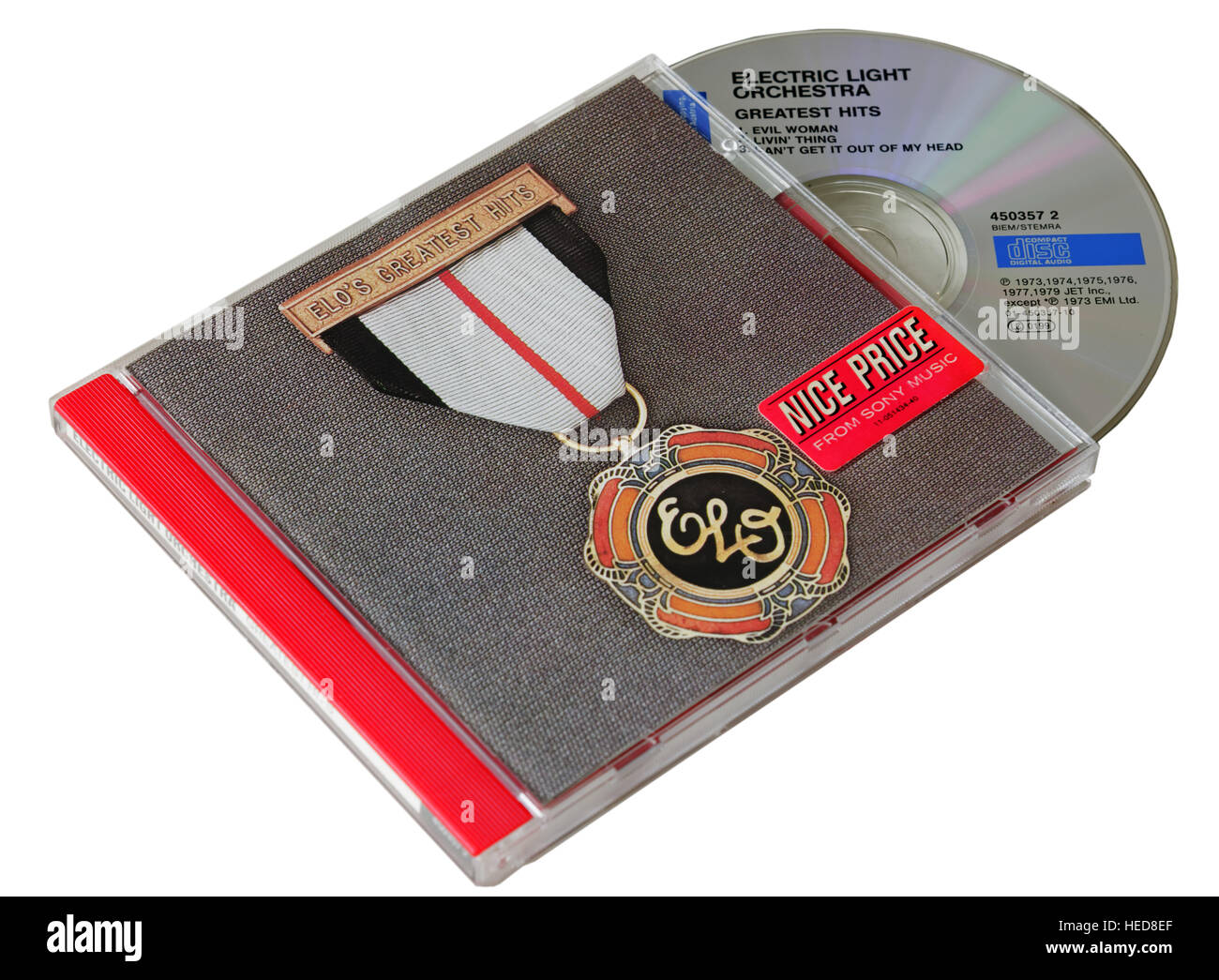 Luce elettrica Orchestra (ELO) Greatest Hits CD Foto Stock