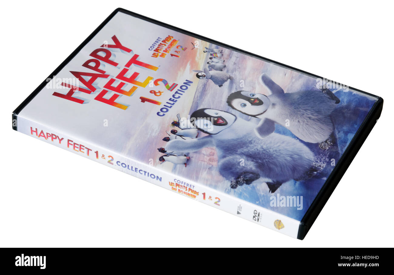 Happy Feet DVD Foto Stock
