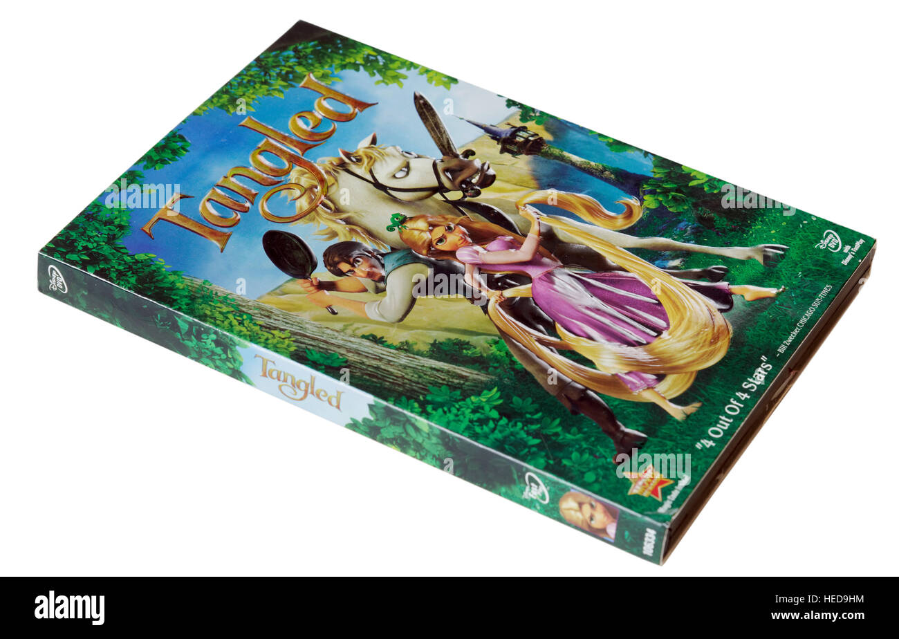 Aggrovigliati DVD Foto Stock