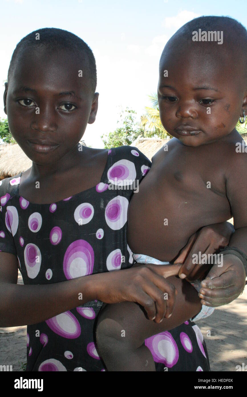 Mkoko borgo agricolo, Tanzania africa Foto Stock