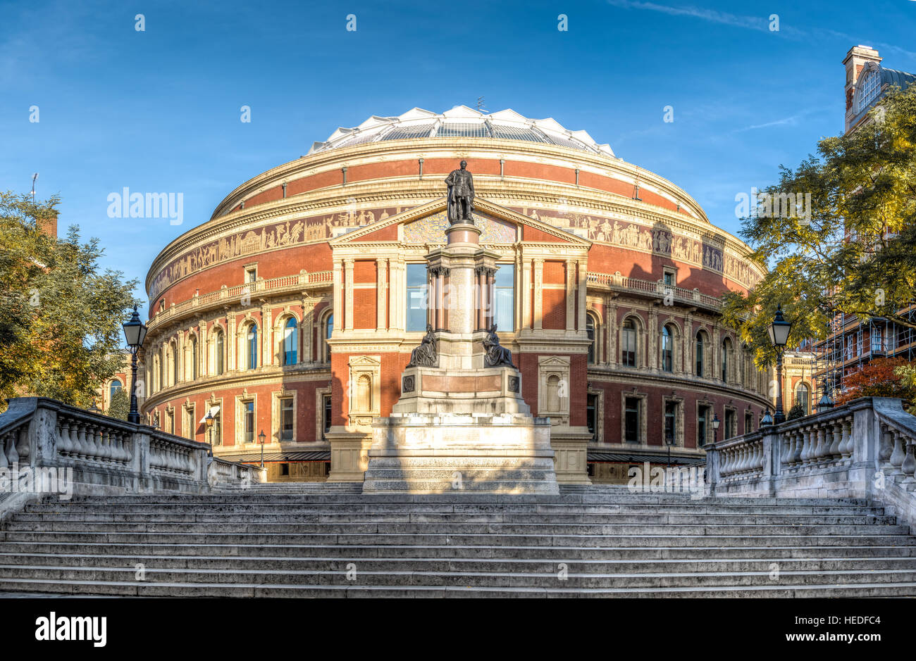 Il Royal Albert Hall di South Kensington London, Regno Unito Foto Stock