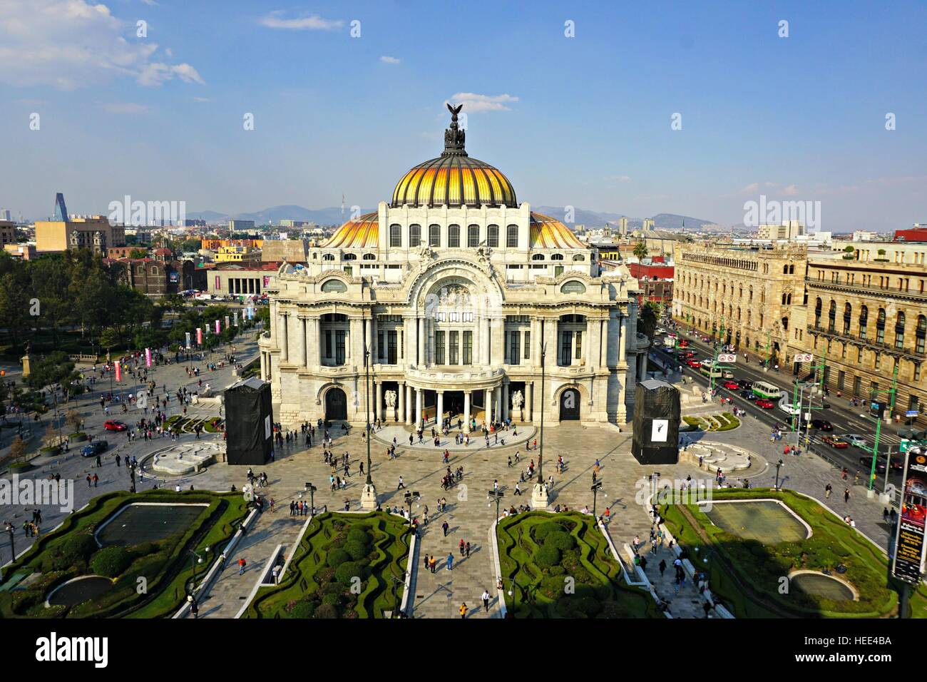 Palacio de Bellas Artes di Città del Messico Foto Stock