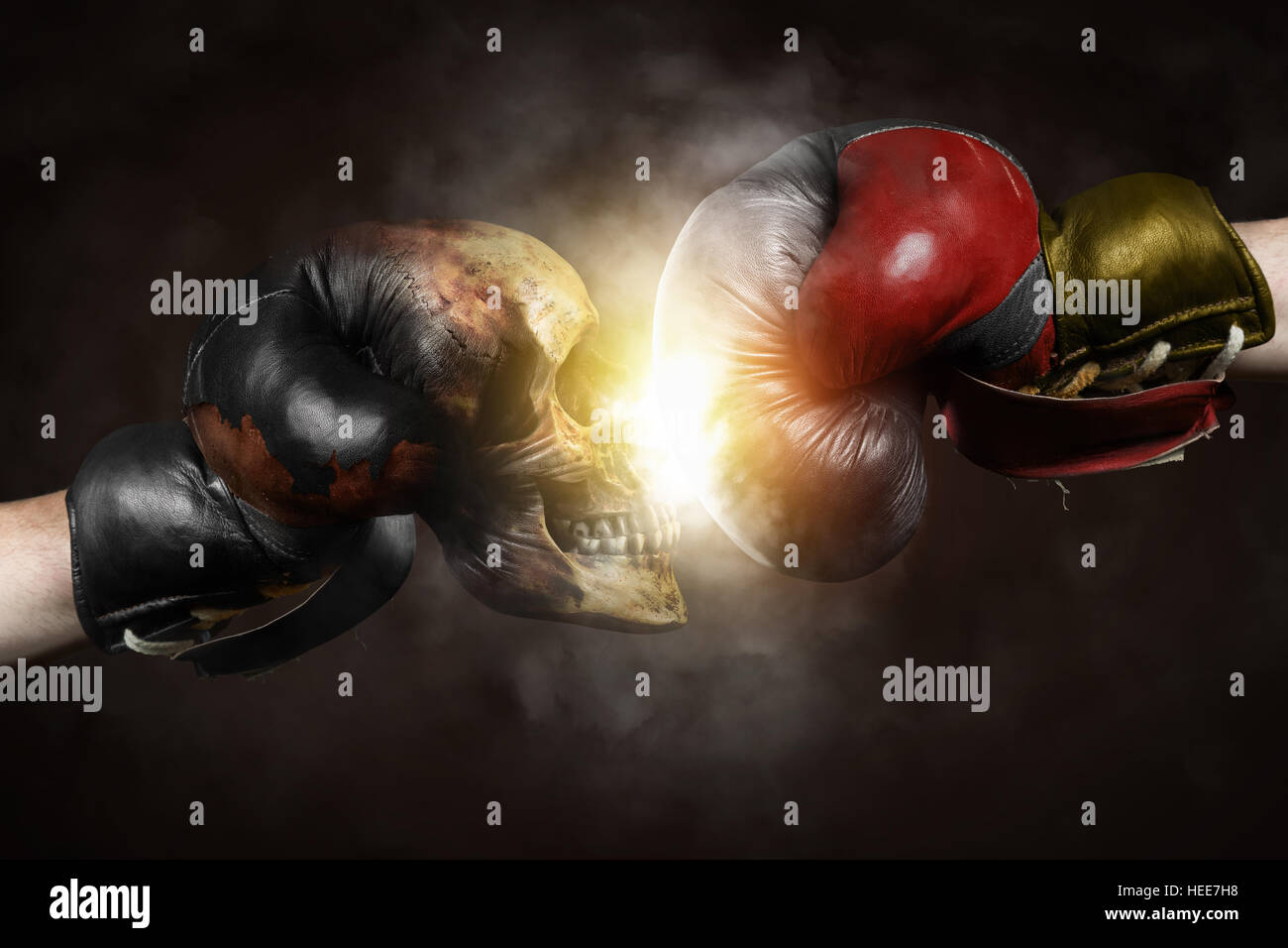 Simbolo della lotta contro la Germania contro il terrore Foto Stock