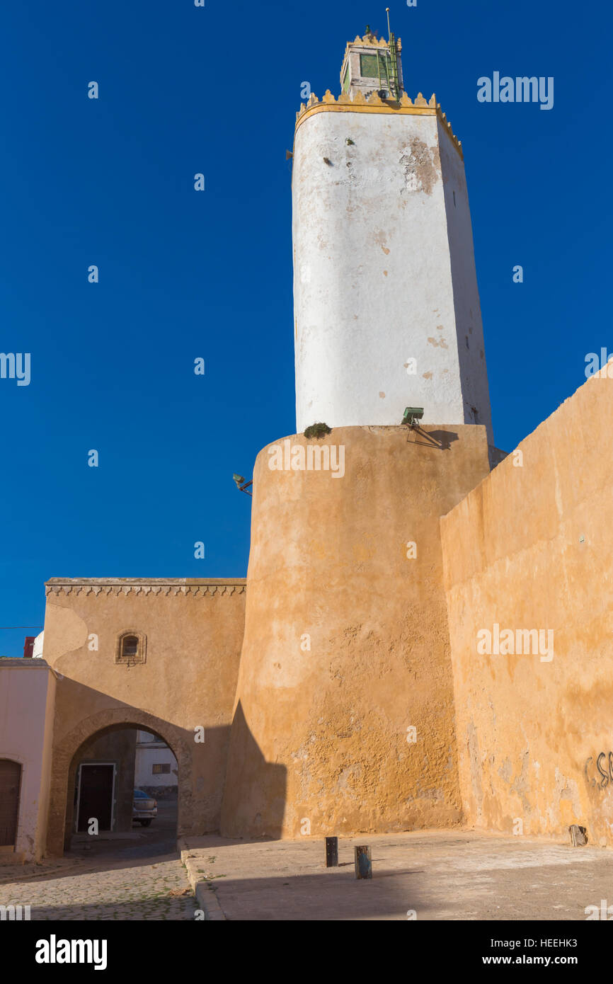 Vecchia Moschea, Al Jadida, Marocco Foto Stock