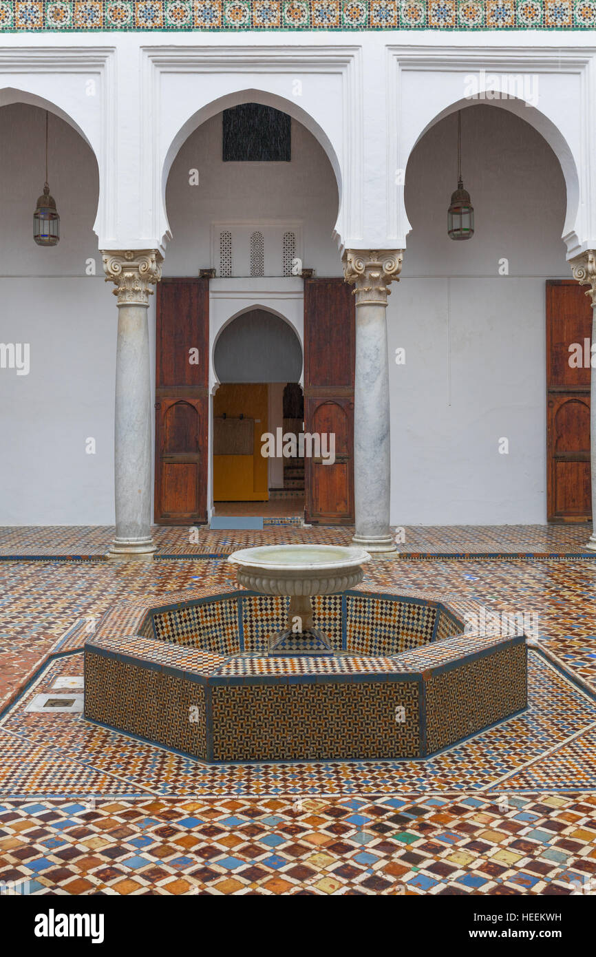 Museo di Arte Marocchina e antichità, Tangeri, Marocco Foto Stock