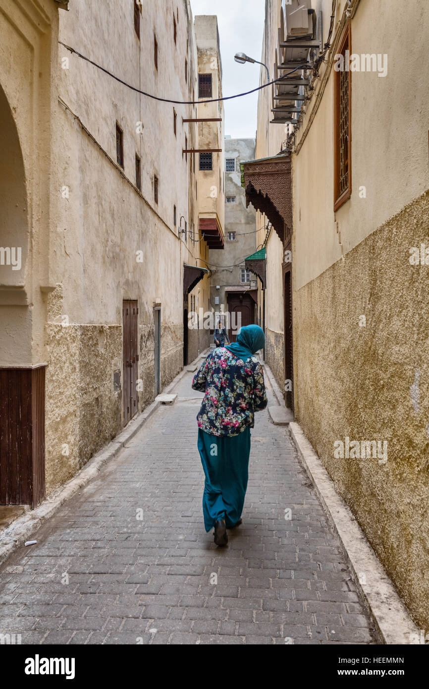 Medina, città vecchia, Fes, Marocco Foto Stock