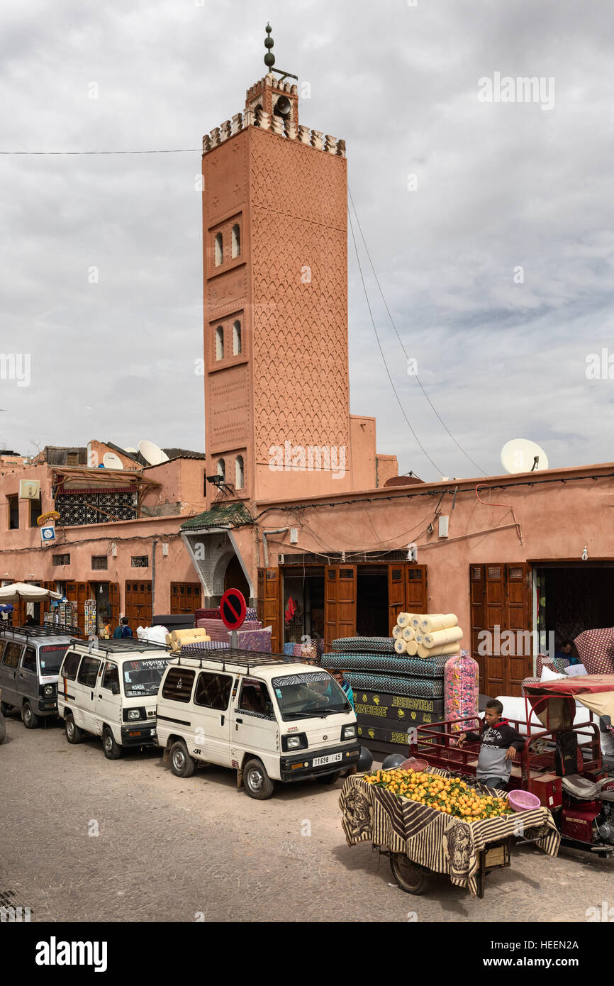 Medina, città vecchia, Marrakech, Marocco Foto Stock