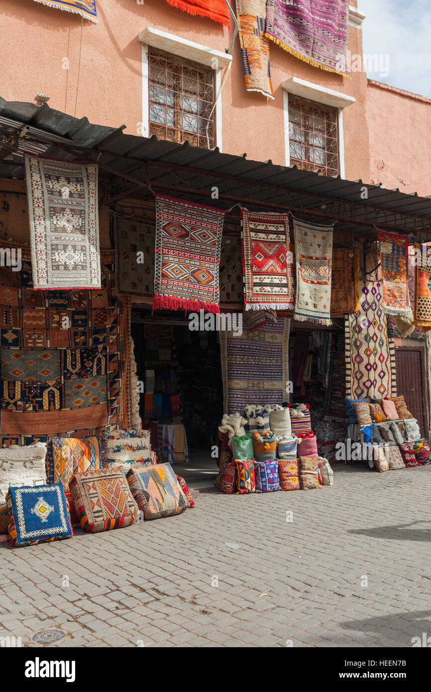Medina, città vecchia, Marrakech, Marocco Foto Stock