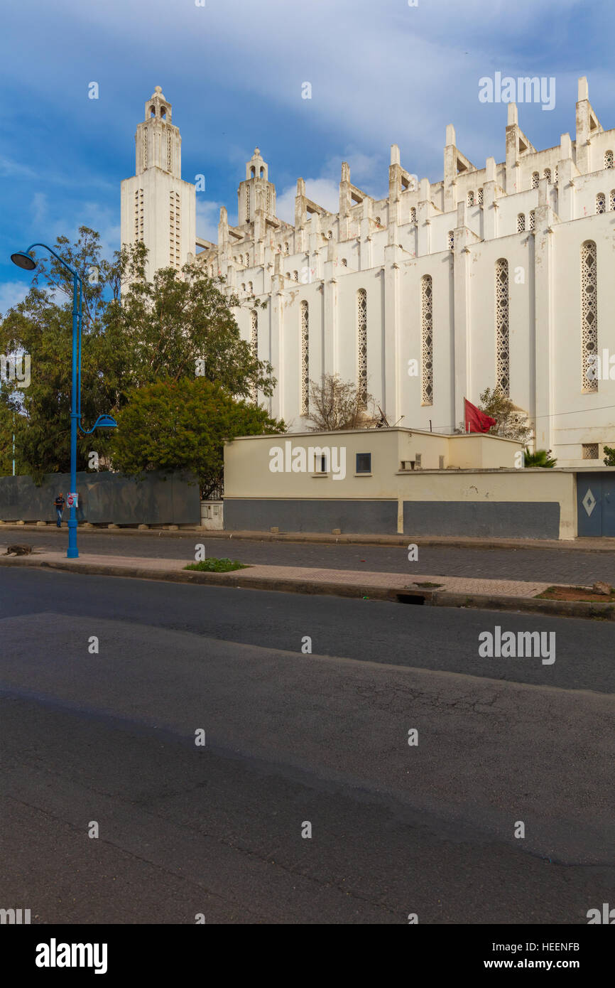 Ex Cattedrale del Sacro Cuore (1930-1952), Casablanca, Marocco Foto Stock