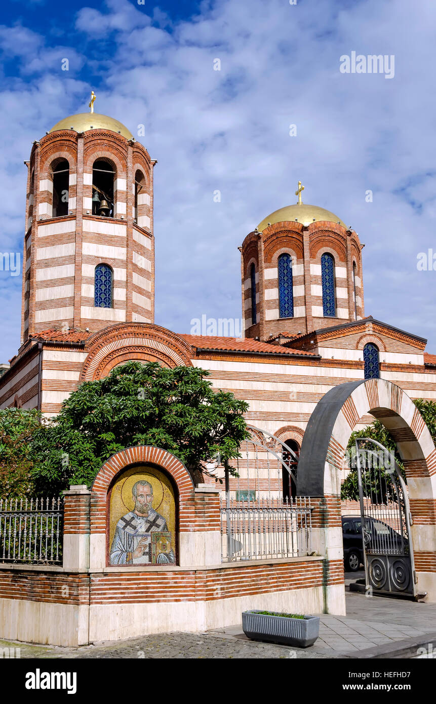San Nicola della Chiesa Ortodossa a Batumi Georgia costruite durante il periodo Ottomano (1865-1871). Foto Stock