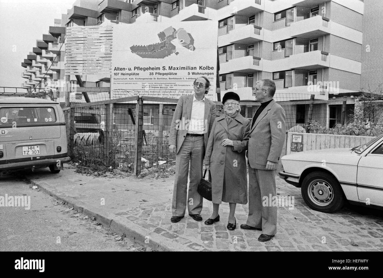 Ein Platz an der Sonne, Fernsehlotterie, Deutschland 1983, das Alters- und Pflegeheim S. Massimiliano Kolbe in Amburgo Foto Stock