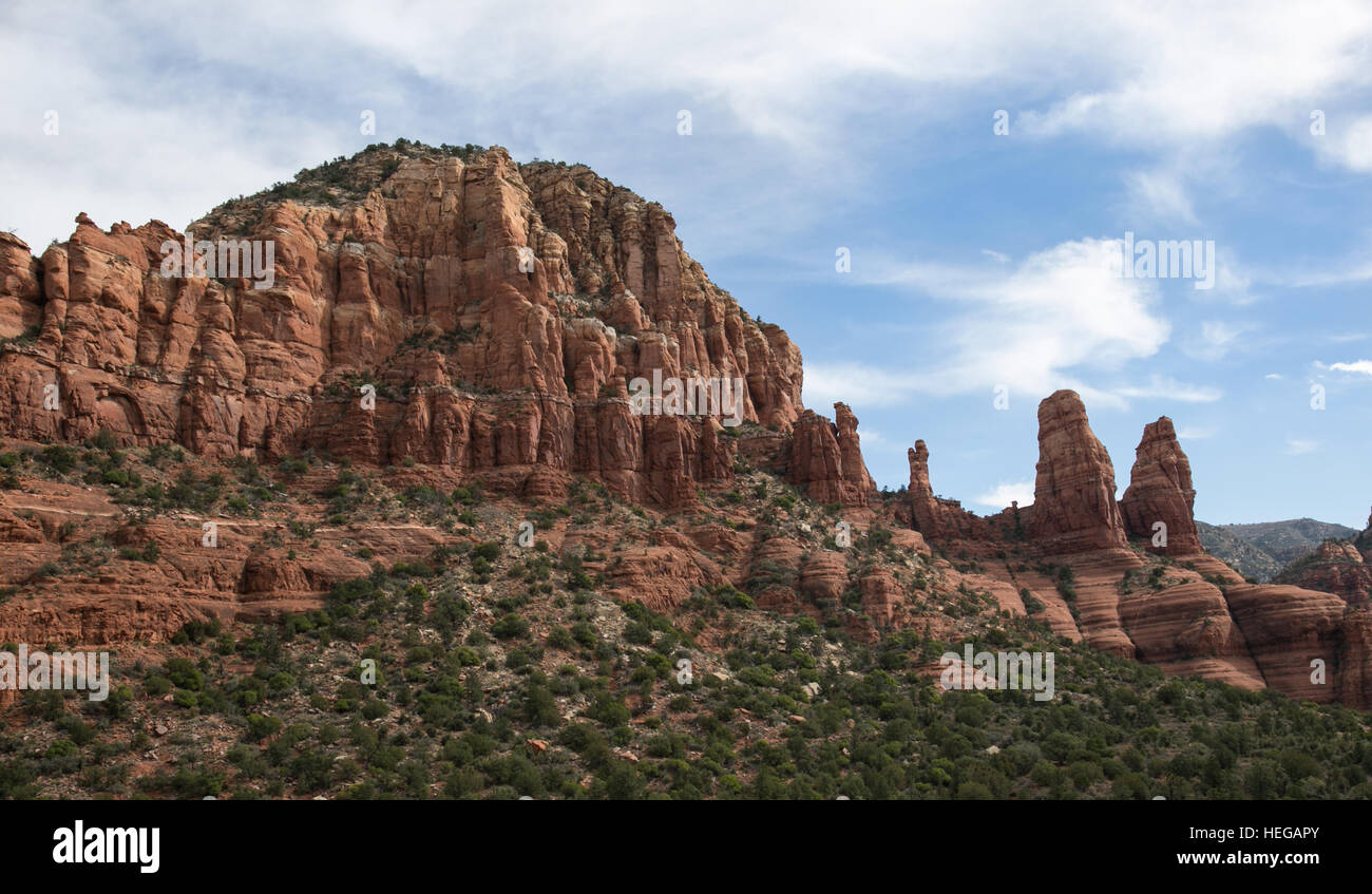 Bella roccia formazione a Sedona, in Arizona Foto Stock