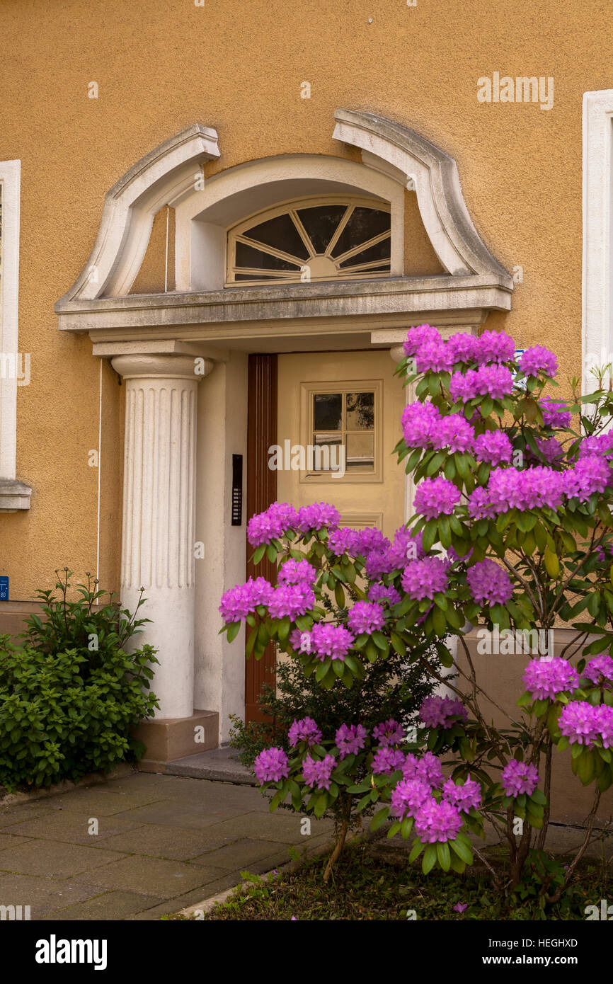 Germania, Dortmund, edifici del complesso di abitazioni Althoffblock nel distretto di Kreuzviertel. Foto Stock