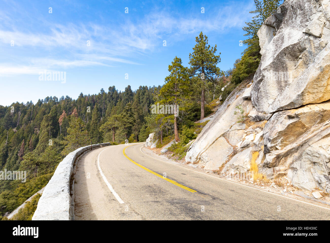 Parco Nazionale di Sequoia Foto Stock