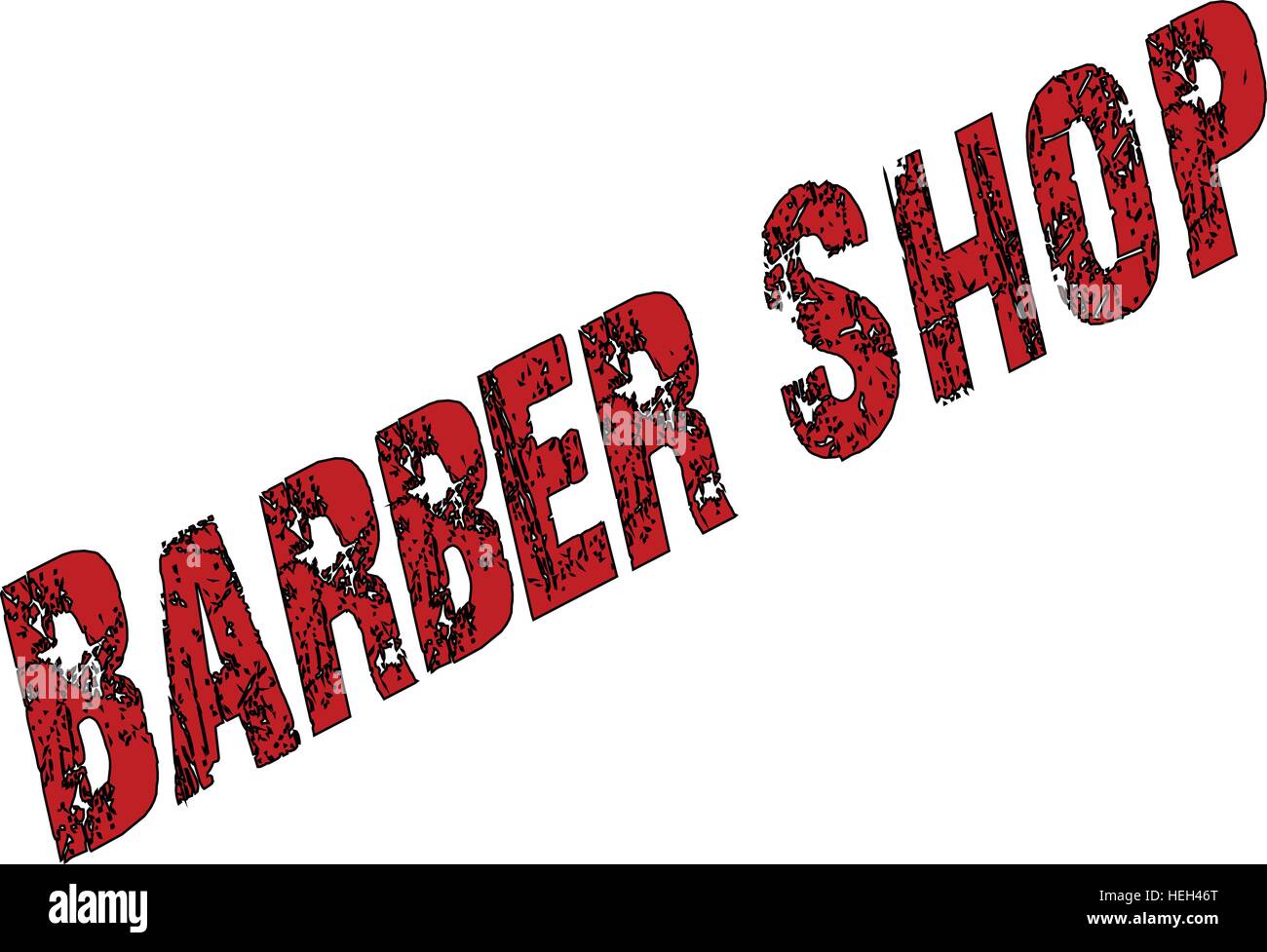 Barber Shop Illustrazione Vettoriale