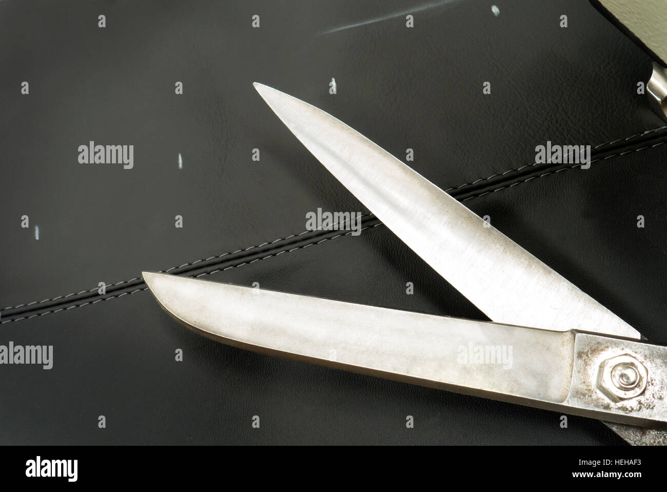 Classic Car Motors a Bridgnorth Shropshire REGNO UNITO Foto Stock