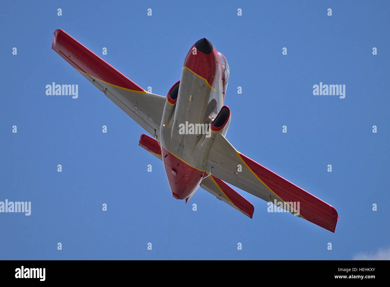 Aviogetto airshow durante Foto Stock
