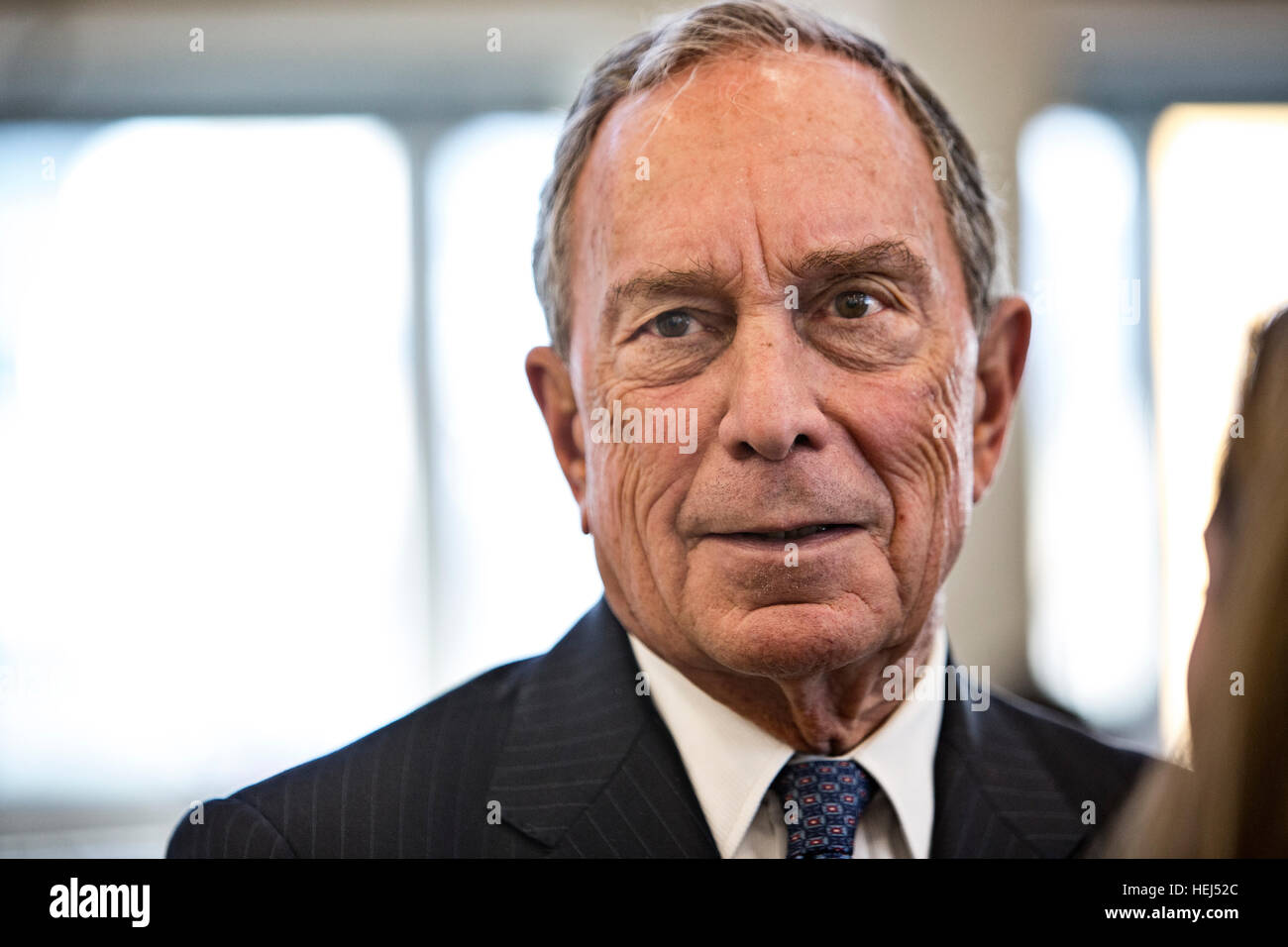 Michael Bloomberg a Londra, dicembre, 2016 foto di David Levenson Foto Stock