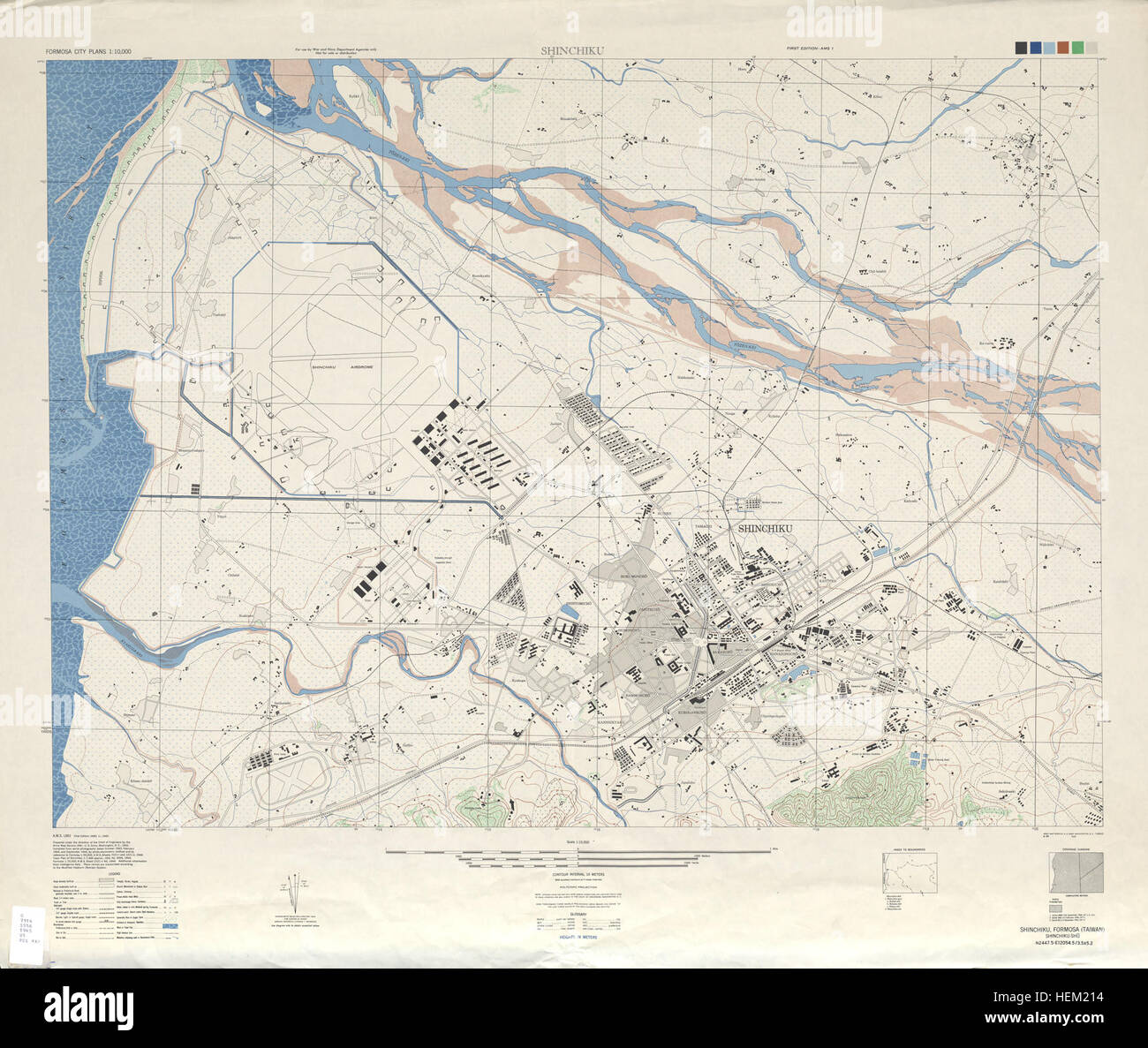 Shinchiku 1 10000 1945 Foto Stock