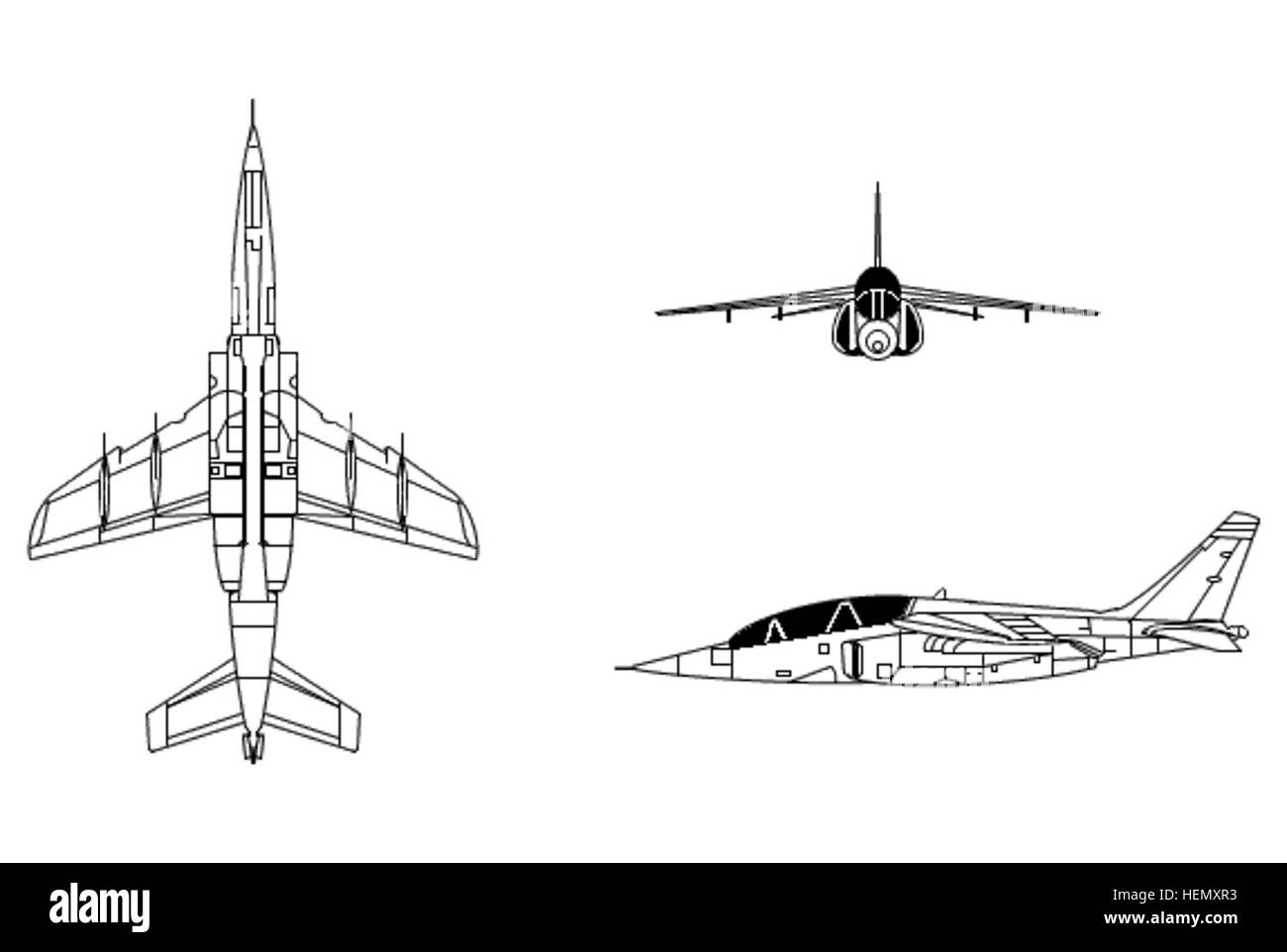 ALPHA JET (Dassault-Breguet, DORNIER) Foto Stock