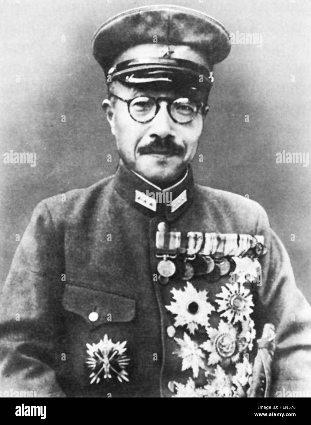 Hideki Tojo Foto Stock