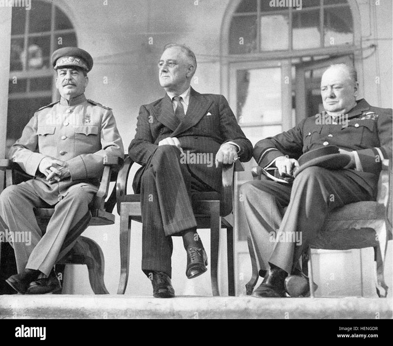 Conferenza di Teheran , 1943 Foto Stock