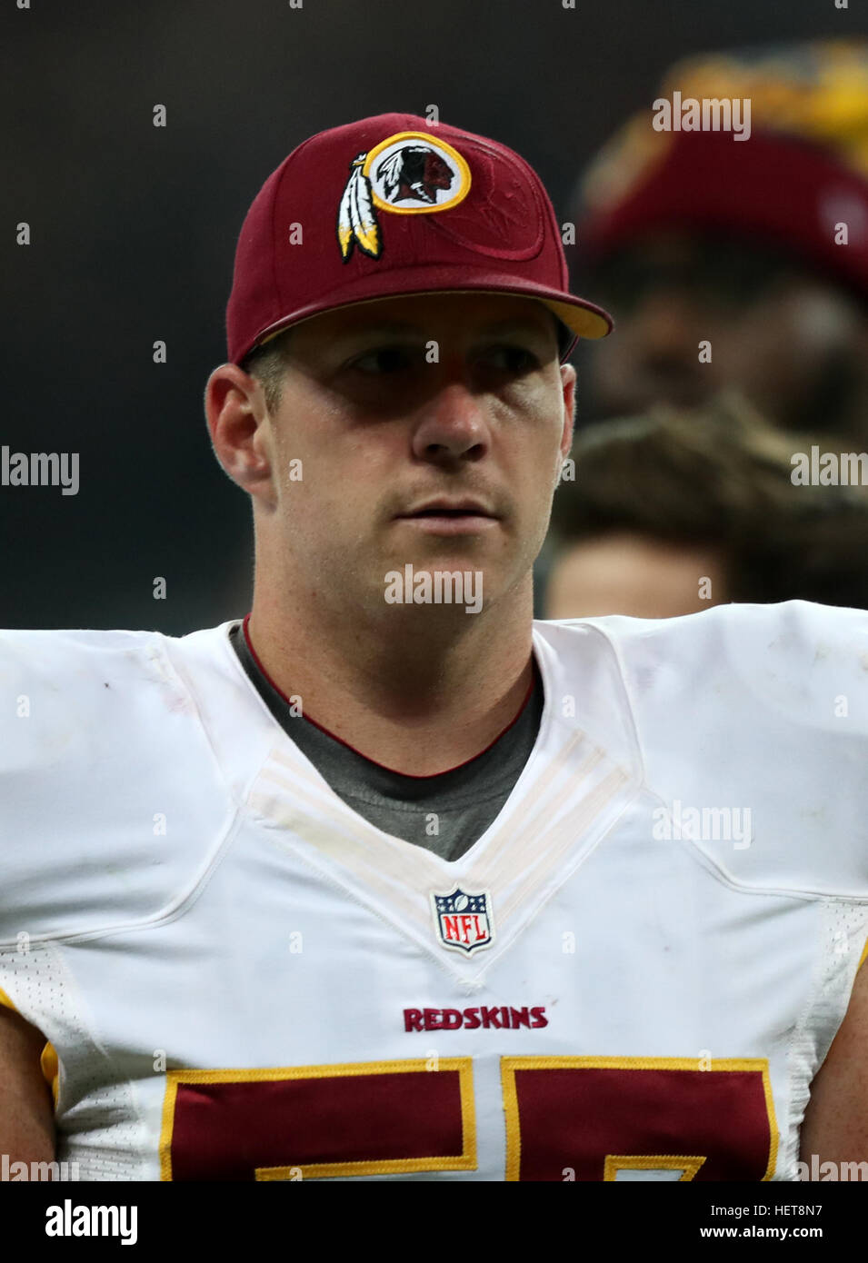 Washington Redskins Long Snapper Nick Sundberg Foto Stock