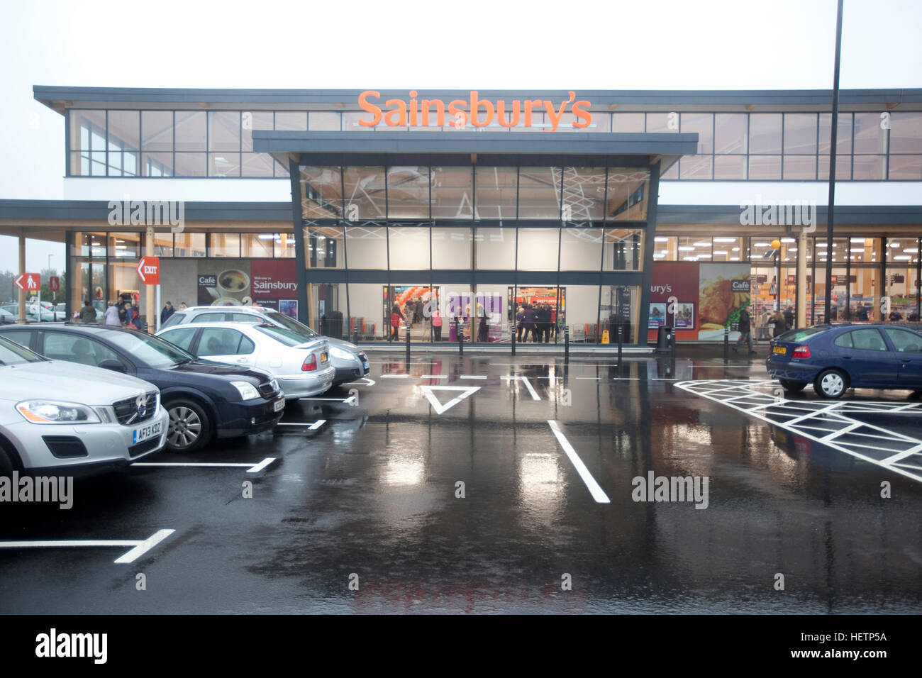 Sainsbury's Weymouth Superstore Foto Stock