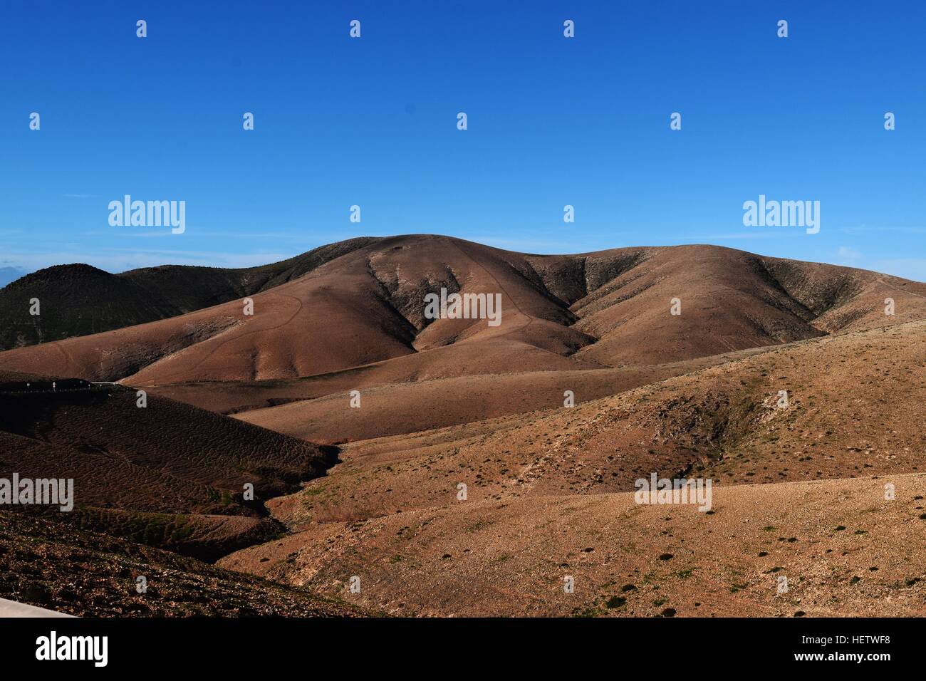 Gran Canaria deserti Foto Stock