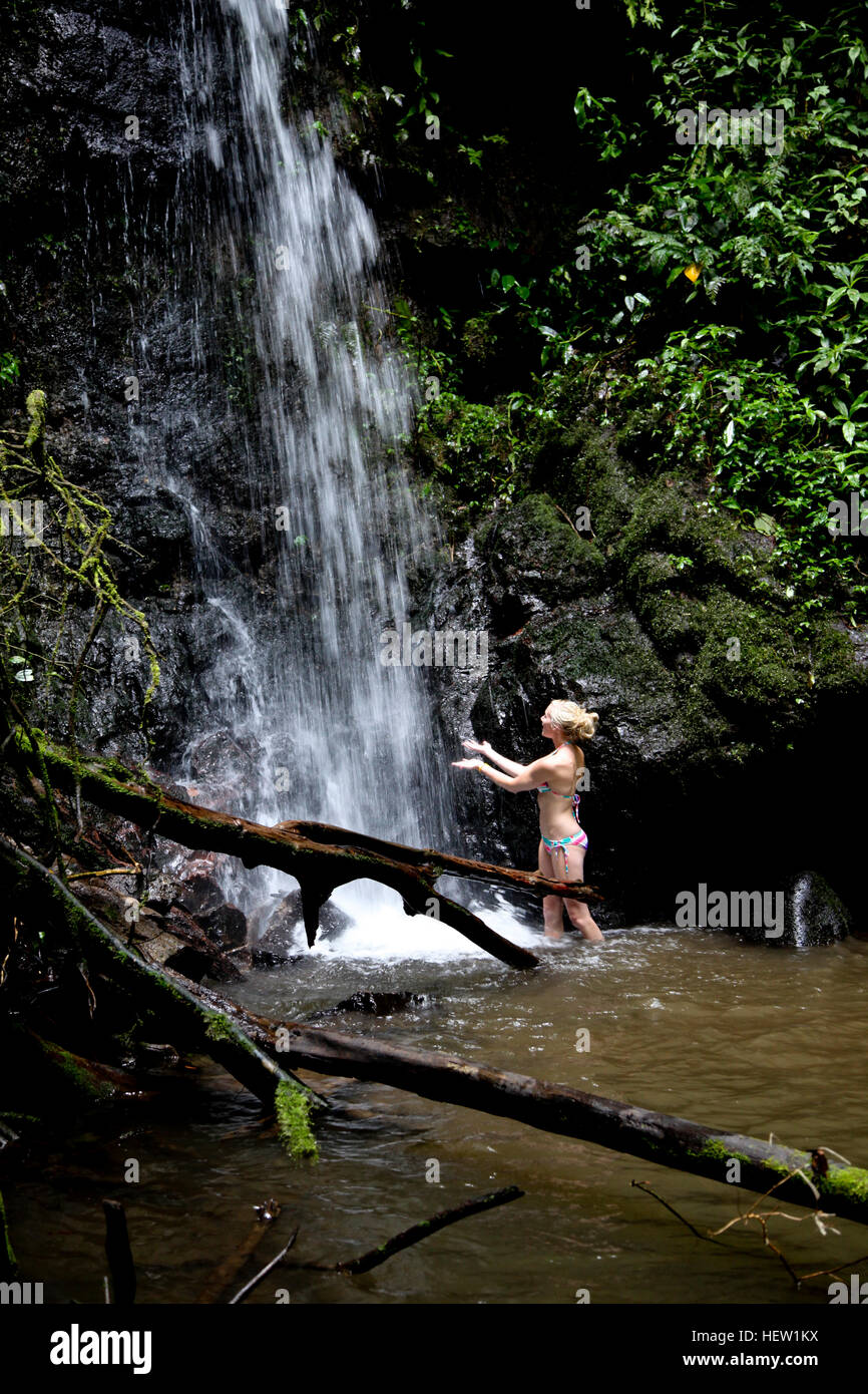 Eco Avventure in Costa Rica Foto Stock