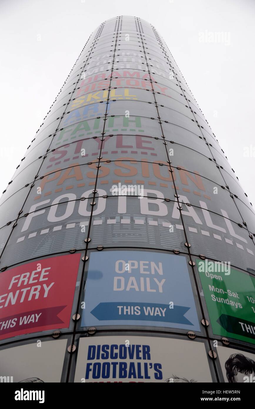 Museo Nazionale del Calcio, Manchester Foto Stock